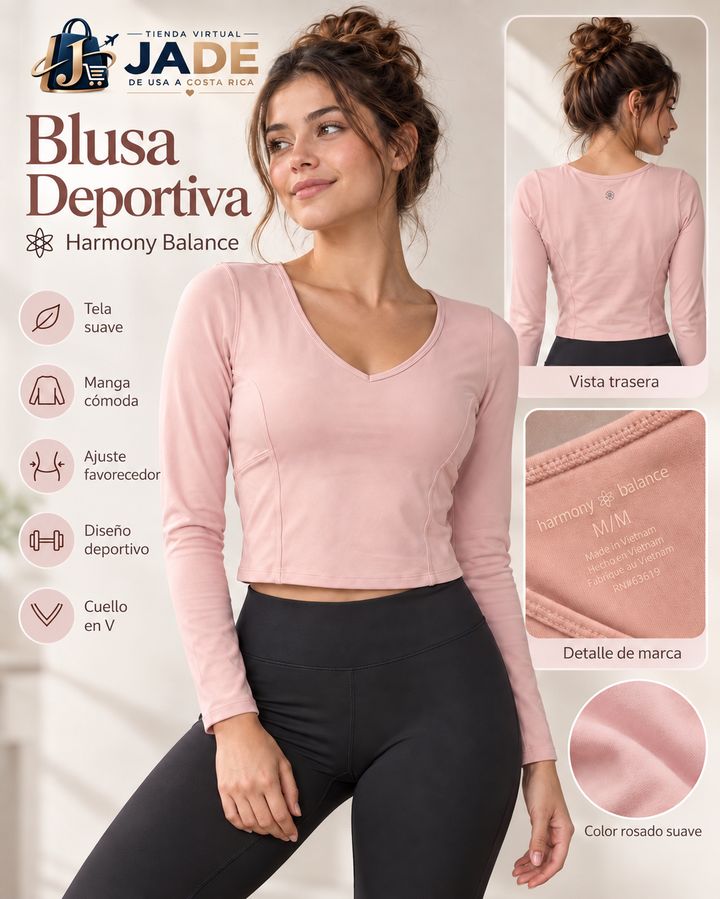 Blusa deportiva Harmony Balance